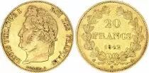France 20 Francs Louis-Philippe 1er Tête Laurée - 1842 A Paris Or