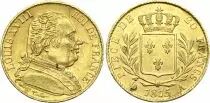 France 20 Francs Louis XVIII - 1815 A Gold