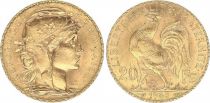 France 20 Francs Marian - Rooster 1908