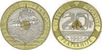 France 20 Francs Mont Saint-Michel - 1995 - TTB