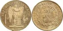 France 20 Francs Or Génie - 1895 A Paris