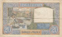 France 20 Francs Science and Industry -  28-08-1941 - Serial S.5148
