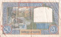 France 20 Francs Science and Industry - 03-04-1941 Serial K.3220