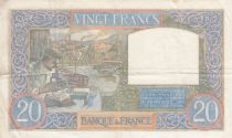 France 20 Francs Science and Industry - 07-12-1939 Serial G.187 - VF