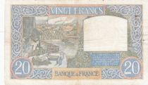 France 20 Francs Science and Labour - 06-06-1940 Serial F.533 - VF