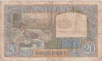 France 20 Francs Science and Labour - 18-09-1941 - Serial O.5887