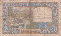 France 20 Francs Science and Labour - 28-08-1941 - Serial K.5234