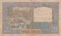 France 20 Francs Science et Travail - 04-12-1941 - S&eacute;rie l.6832