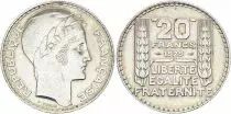 France 20 Francs Turin - 1929 Argent