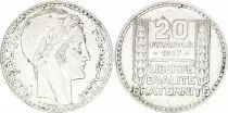 France 20 Francs Turin - 1937 Argent