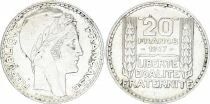 France 20 Francs Turin - 1937 Argent