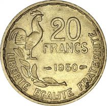 France 20 Francs Woman head - 1950 without mintmark