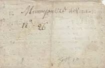 France 20 Sols - Sarthe - Municipality of Montfort-le-Rotrou - 06-02-1792