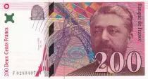 France 200 Francs - Eiffel - 1996 - Lettre F - F.75.02