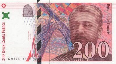 France 200 Francs - Gustave Eiffel - 1996 - S�rie G.037