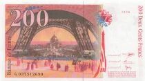France 200 Francs - Gustave Eiffel - 1996 - S&eacute;rie G.037