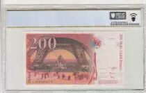 France 200 Francs - Gustave Eiffel - 1999 - Letter C - PCGS 40 XF - P.159c