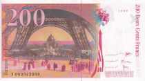 France 200 Francs - Gustave Eiffel - Eiffel tower - 1999 - Letter S - P.159
