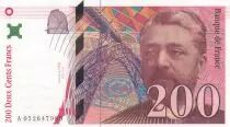 France 200 Francs - Gustave Eiffel - Tour Eiffel  - 1996 - Serial A.052