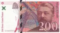 France 200 Francs - Gustave Eiffel - Tour Eiffel  - 1996 - Serial G.046