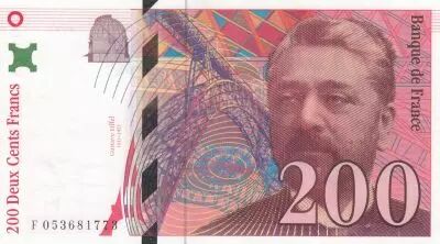 France 200 Francs - Gustave Eiffel - Tour Eiffel  - 1996 - S�rie F.053