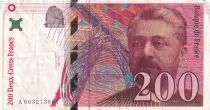 France 200 Francs - Gustave Eiffel - Tour Eiffel - 1995 - Lettre A - F.75.01