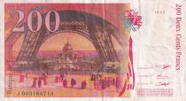 France 200 Francs - Gustave Eiffel - Tour Eiffel - 1995 - Lettre J - F.75.01