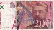 France 200 Francs - Gustave Eiffel - Tour Eiffel - 1995 - Lettre L - F.75.01