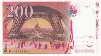 France 200 Francs - Gustave Eiffel - Tour Eiffel - 1996 - Lettre P - F.75.02
