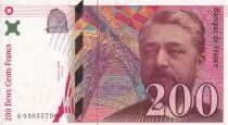 France 200 Francs - Gustave Eiffel - Tour Eiffel - 1996 - Lettre Q - SUP+ - F.75.02