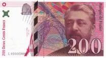France 200 Francs - Gustave Eiffel - Tour Eiffel - 1996 - Lettrer L - P.159