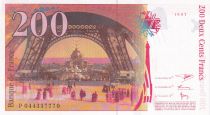 France 200 Francs - Gustave Eiffel - Tour Eiffel - 1997 - Lettre P - F.75.04a