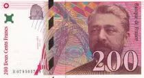 France 200 Francs - Gustave Eiffel - Tour Eiffel - 1999 - Lettre H - F.75.02