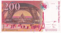 France 200 Francs - Gustave Eiffel - Tour Eiffel - 1999 - Lettre H - F.75.02