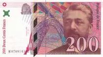 France 200 Francs - Gustave Eiffel - Tour Eiffel - 1999 - Lettre M