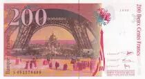 France 200 Francs - Gustave Eiffel - Tour Eiffel - 1999 - Lettrer S - P.159