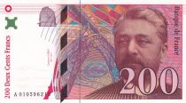 France 200 Francs - Gustave Eiffel l - 1996 - Lettre A