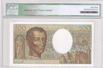 France 200 Francs - Montesquieu - 1981 - Serial D.007 - ICG 63UNC