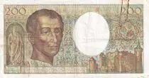 France 200 Francs - Montesquieu - 1981 - Serial X.007