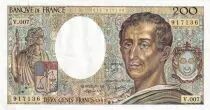 France 200 Francs - Montesquieu - 1981 - S&eacute;rie V.007