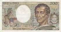 France 200 Francs - Montesquieu - 1982 - Serial G.013
