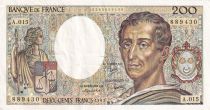 France 200 Francs - Montesquieu - 1983 - Serial A.015