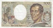 France 200 Francs - Montesquieu - 1983 - Serial L.017 - F.70.03