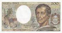 France 200 Francs - Montesquieu - 1983 - S&eacute;rie D.014 - F.70.03