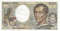 France 200 Francs - Montesquieu - 1983 - S&eacute;rie J.017 - F.70.03