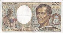 France 200 Francs - Montesquieu - 1985 - S&eacute;rie R.037
