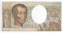 France 200 Francs - Montesquieu - 1987 - Serial X.053 - P.155