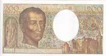 France 200 Francs - Montesquieu - 1987 - Serial X.055 - P.155