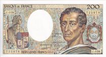 France 200 Francs - Montesquieu - 1988 - Serial J.058 - P.155