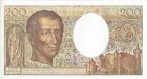 France 200 Francs - Montesquieu - 1988 - Serial P.056 - P.155